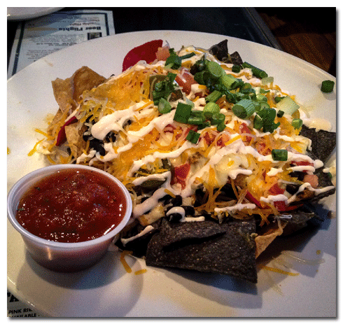 Front Street Brewery Famous Pulled Chicken Nachos