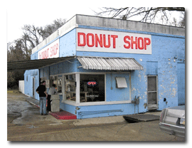 The Donut Shop in Natchez, Mississippi 