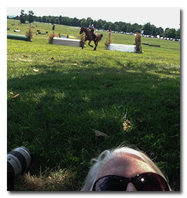 Selfie: Pony Club Nationals, Lexington, KY. Kentucky Horse Park