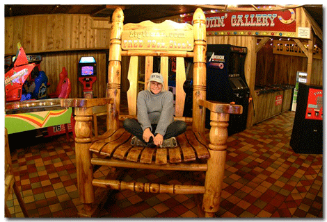 Amarillo, Texas: Big Texan Rocking Chair