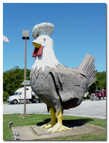 Elkton, Tennessee Big Chicken