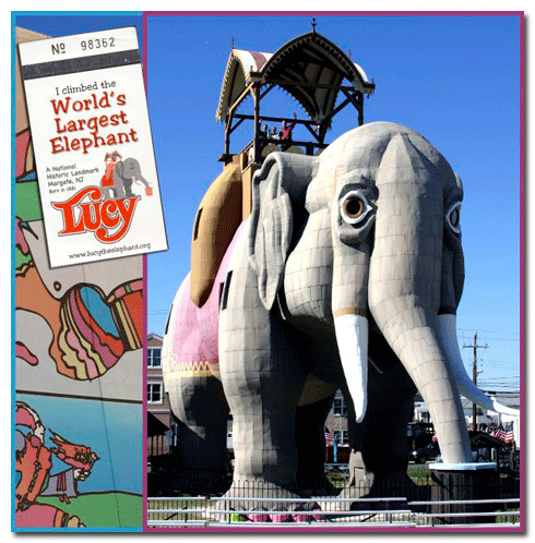 Margate City, New Jersey Lucy the Largest Elephant