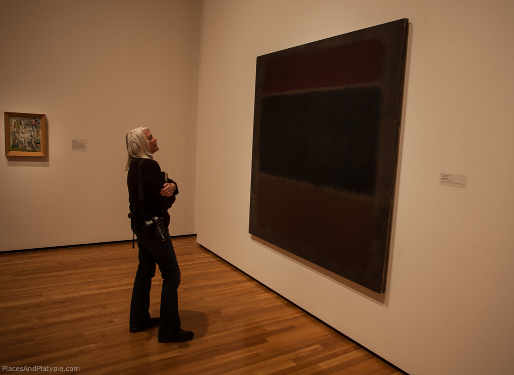 Loving Mark Rothko. Oh, the reds. Oh, the maroons. Sob…