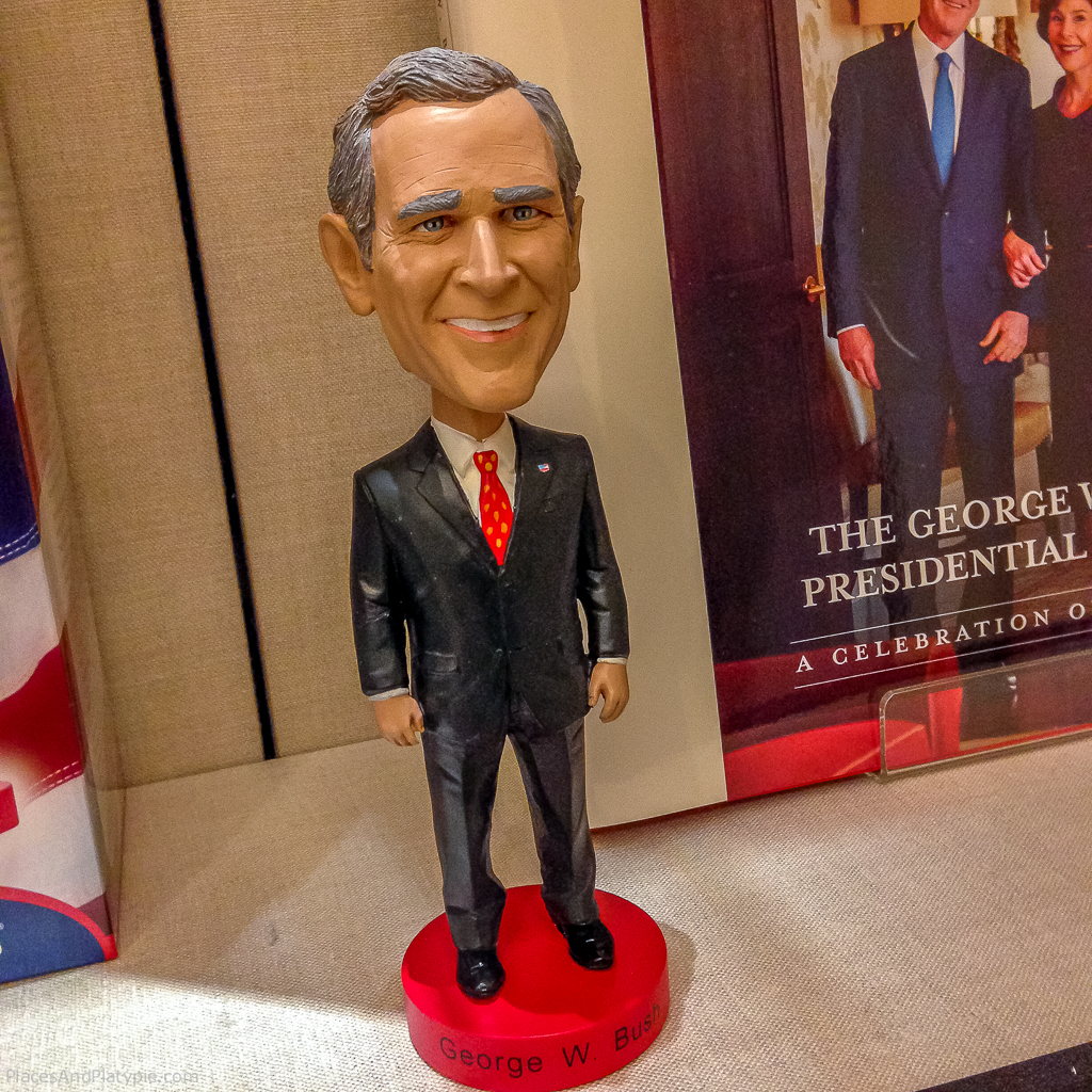 Proud to be a Bobble Head  (Official Presidential Bobble-Head in the Library store!)