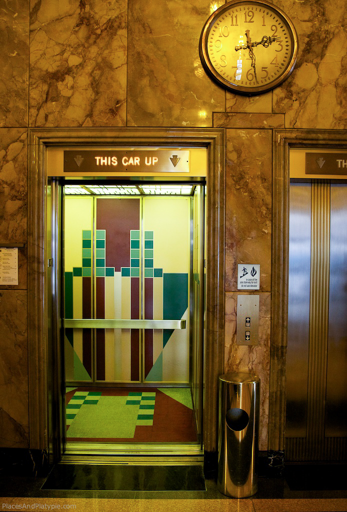 Art Deco Elevator Doors.