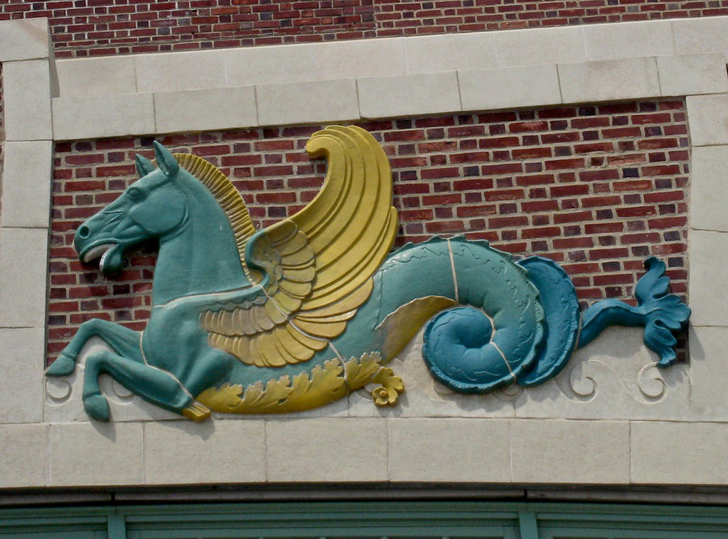 Asbury Park Convention Hall, Ok, it's a bas relief.