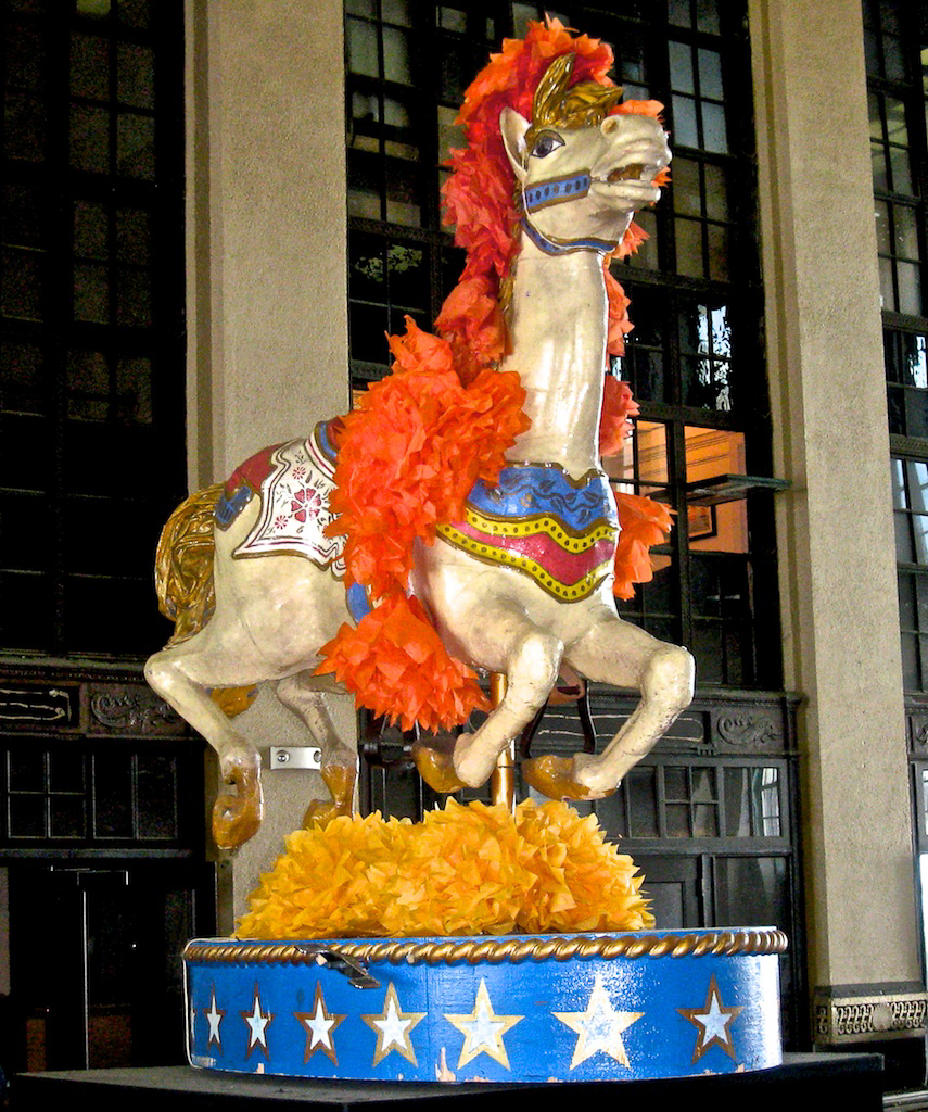 Carousel horse from the dismantled Asbury Park Carousel
