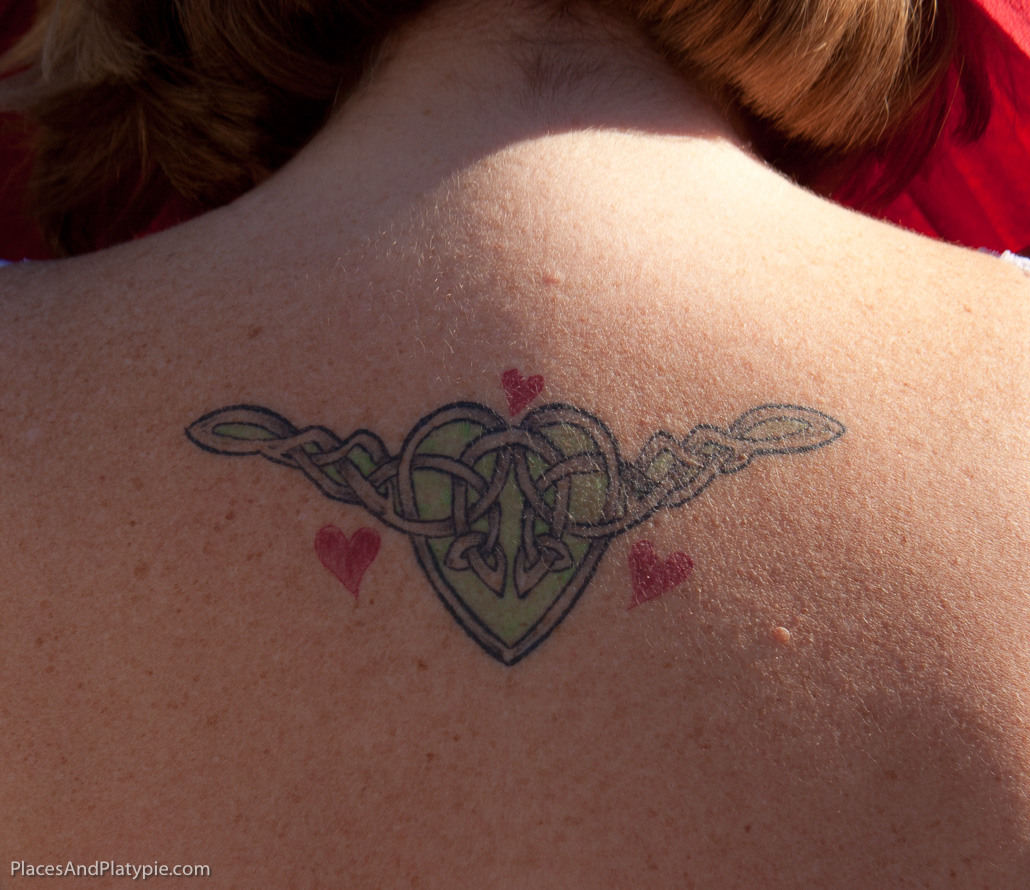 As long as we're showing tatoos....