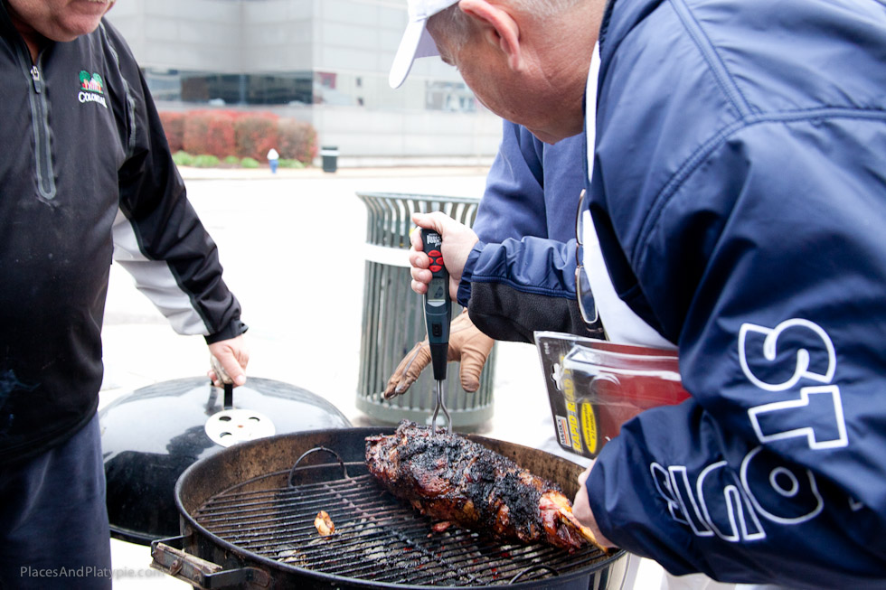 High tech helps the KnottHead chefs achieve perfection.