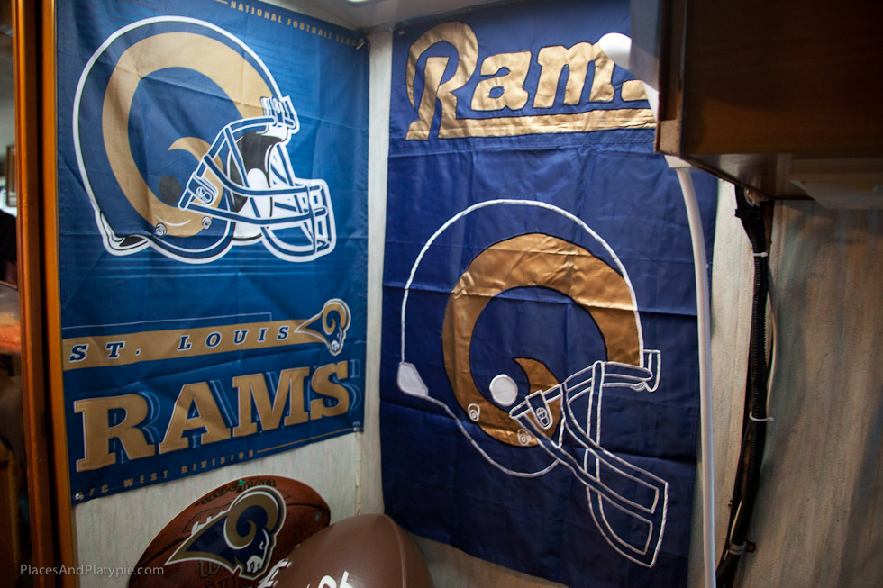 RAM VAN interior design - Go Rams!