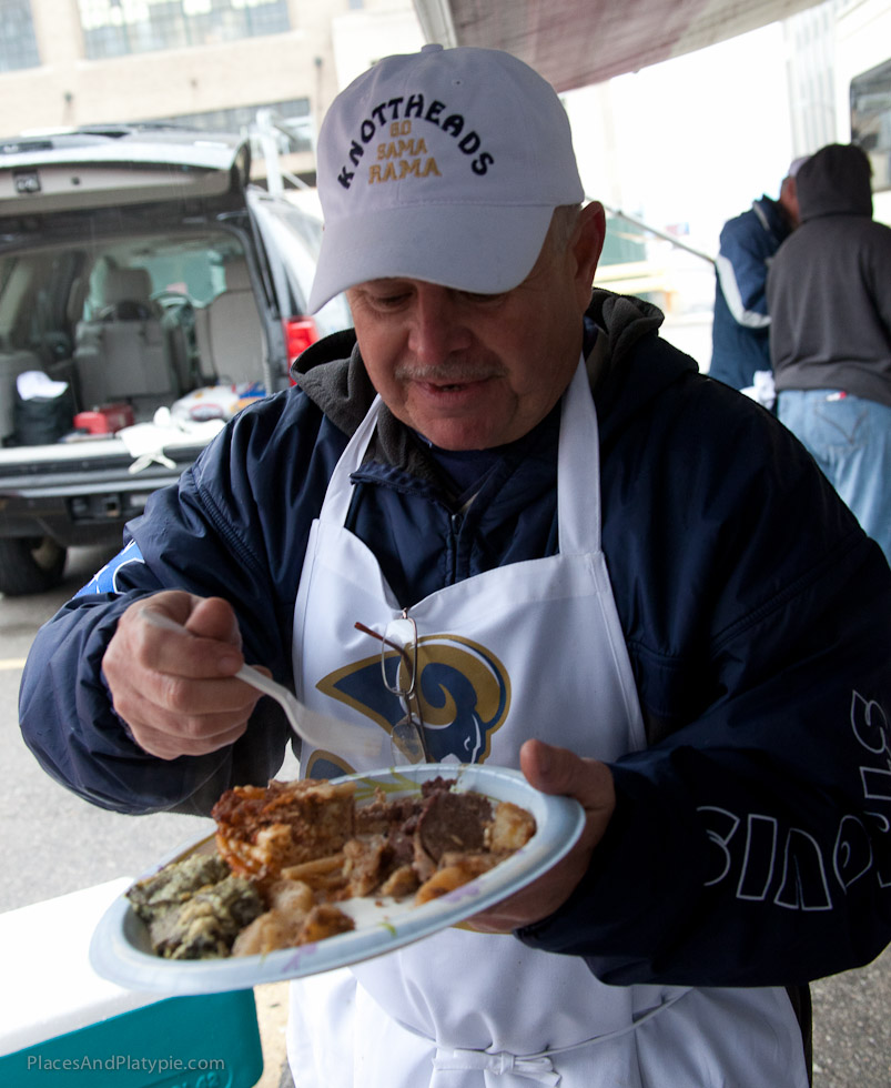 The chef finally gets to enjoy the whole menu!