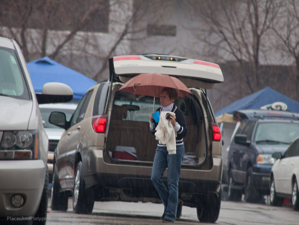 She's got it all under control!