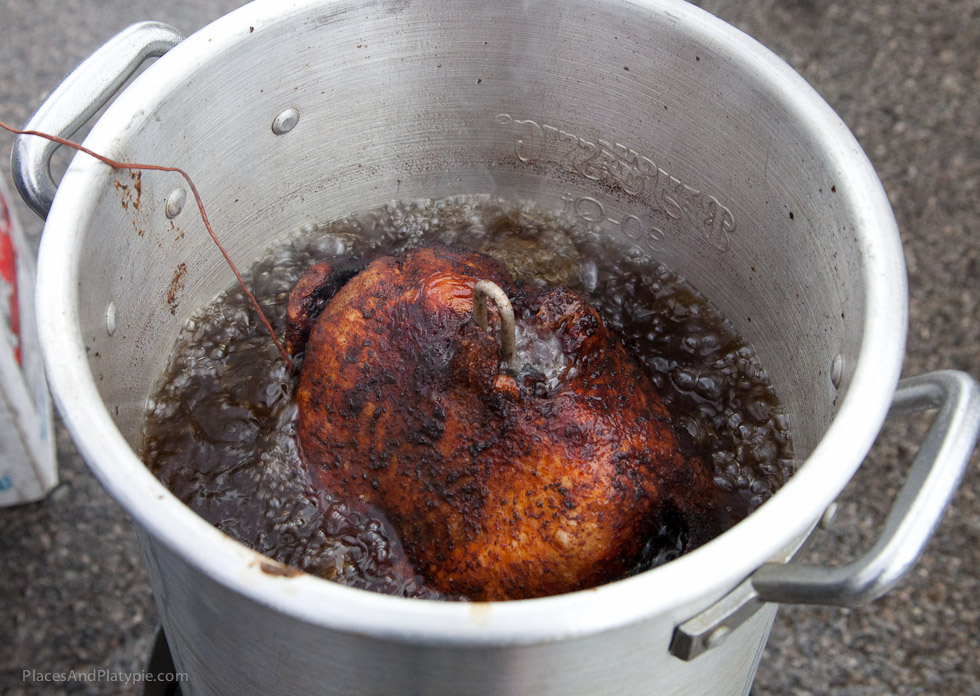 OK, we HAVE to find room for a turkey-sized deep fat fryer in our RV!