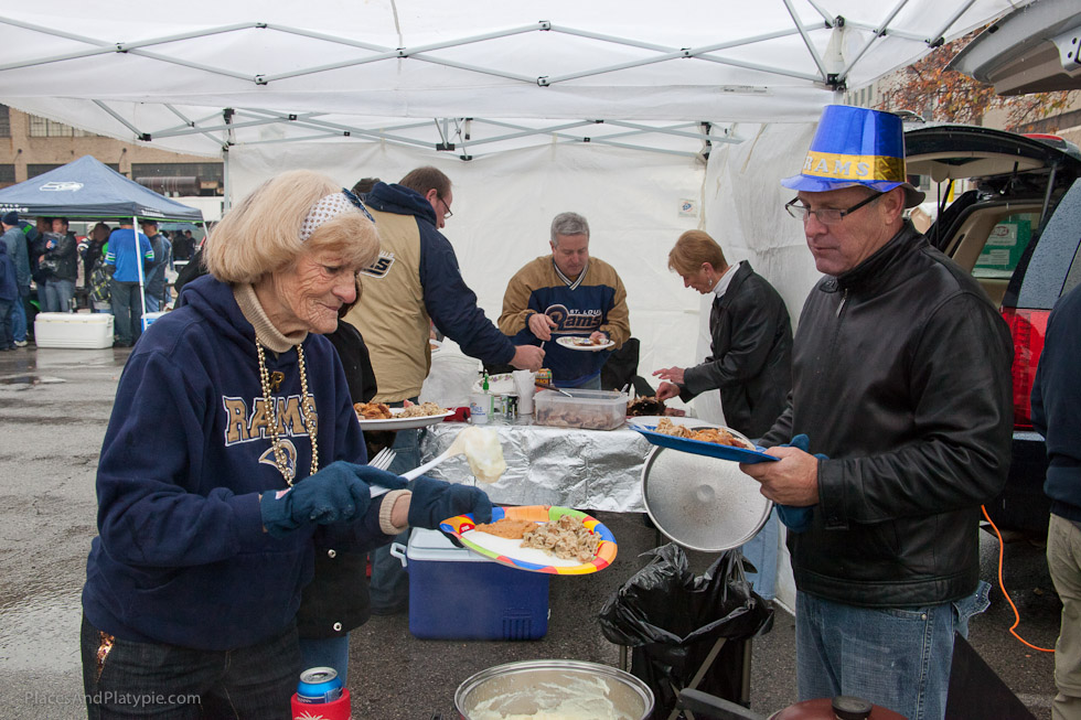 A full early Thanksgiving fare includes Vi's deep-fried turkey!