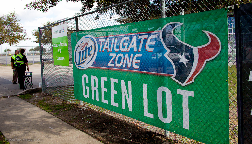 We were OUTSIDE the endless fences initially.