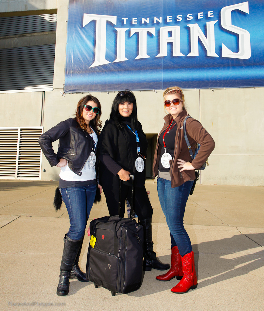 OH!  These are the Make-up Stylists for the Tennessee Titan Cheerleaders!