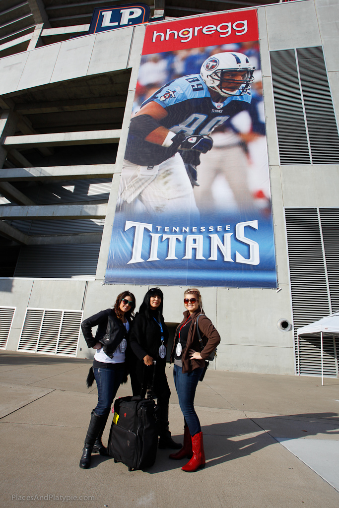 These Make-up Artists make the Tennessee Titans Cheerleaders look so good! (They could join the team!)