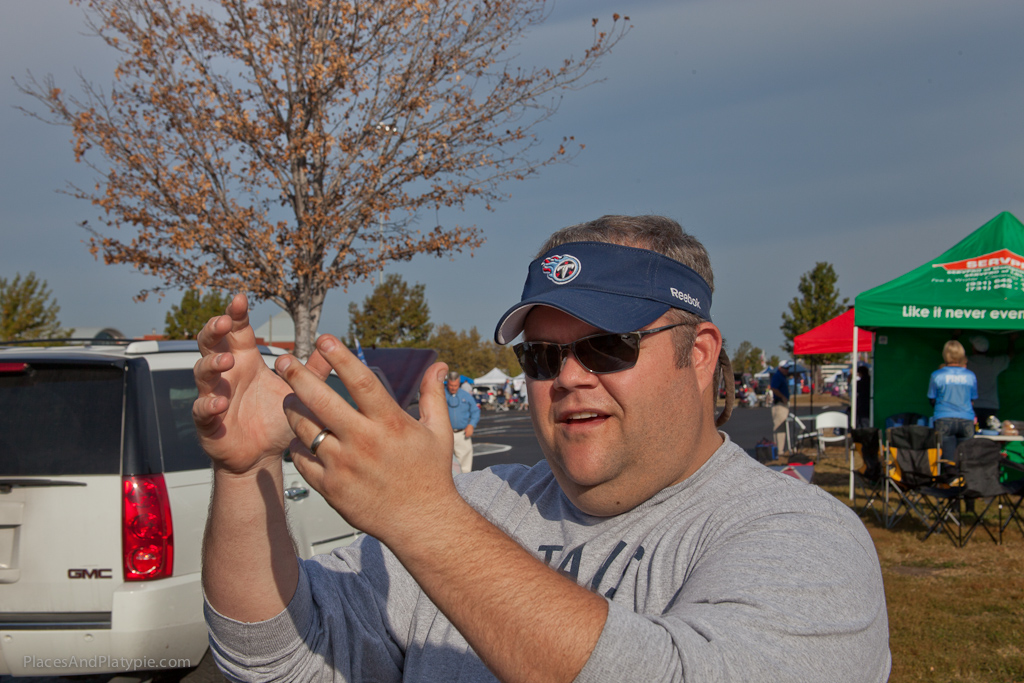 Then you conjure the tree in your mind - out of thin air it appears! (Tall tailgating stories)