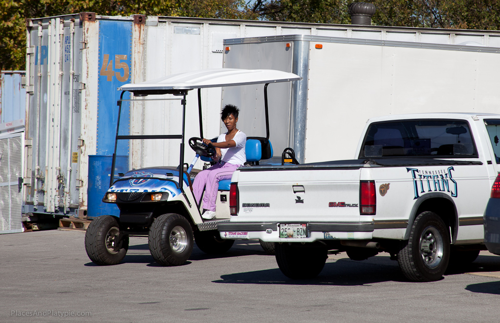 Pam gets gate duties to let us out - See you Early Tomorrow!