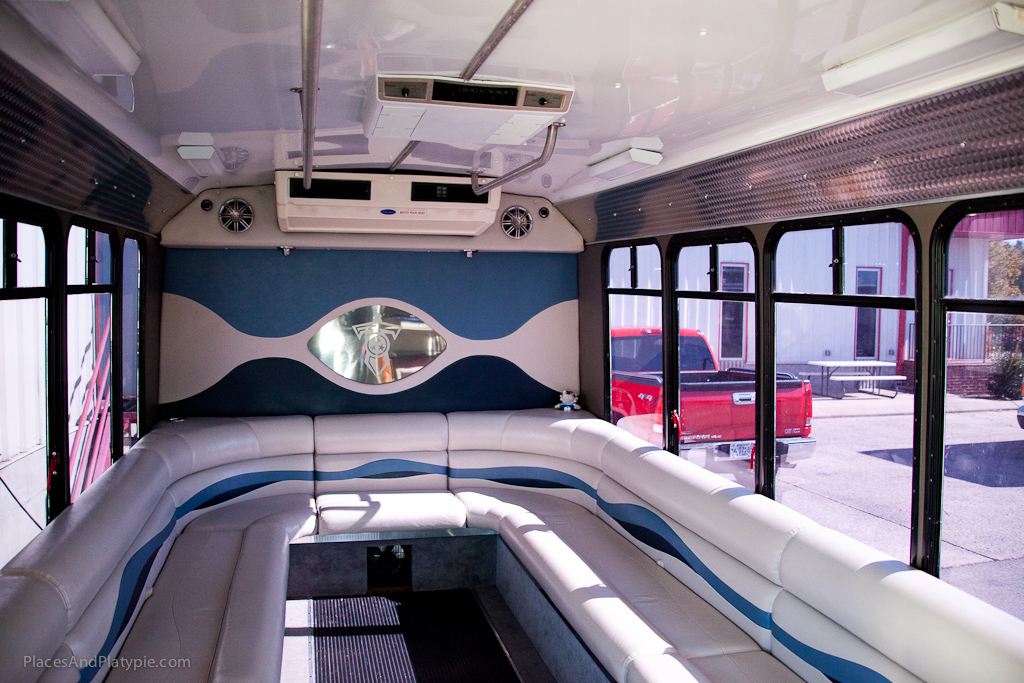 Wayne had a yacht interiors company create the custom interior..
