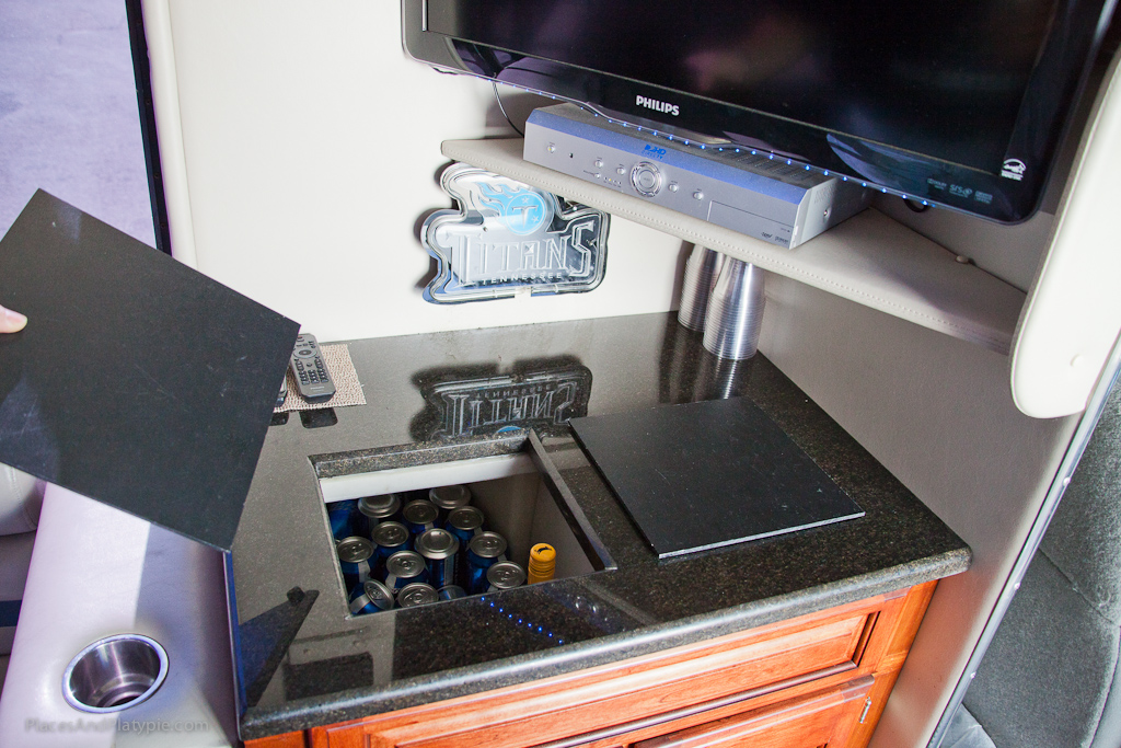 Entertainment center includes LIQUID entertainment!!