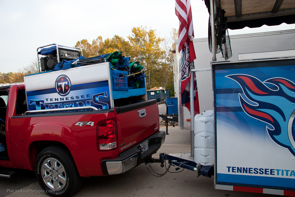 The pre-packed pallette is in place instantly!