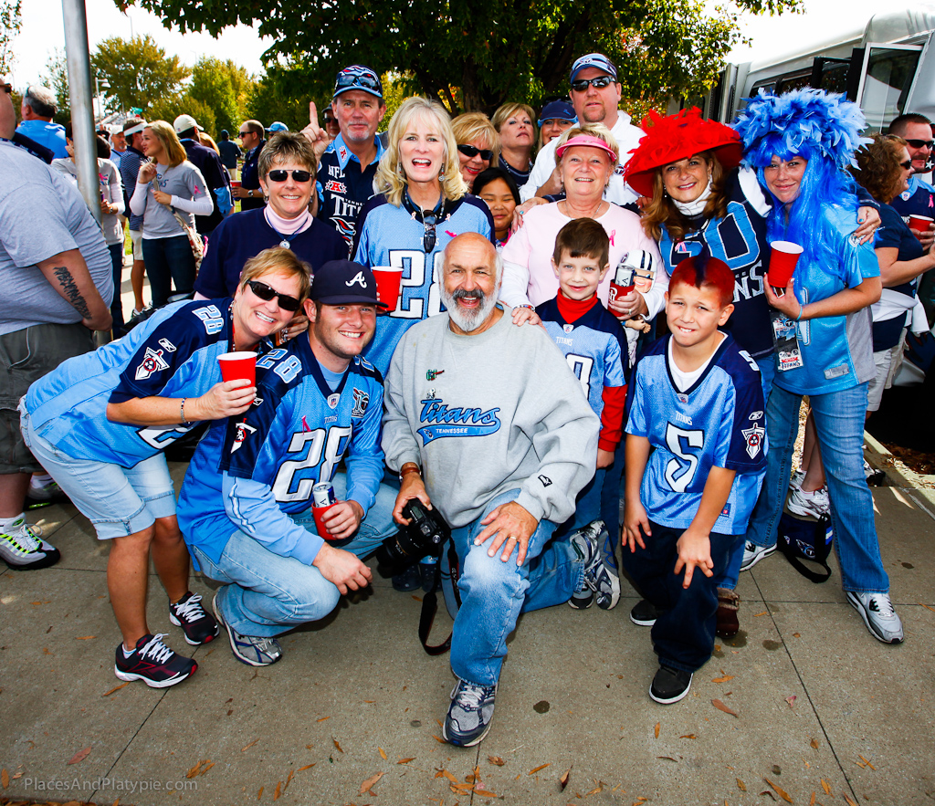 The big cheering section takes a bow!  (See video)