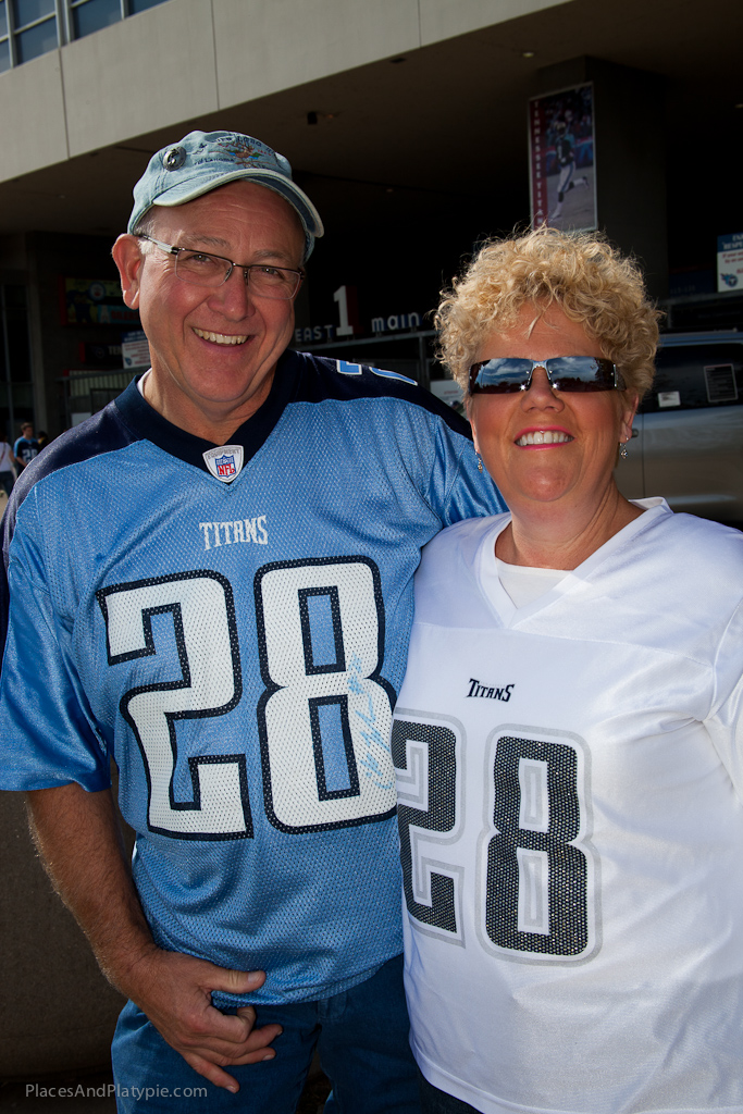 White and Blue - Go Titans!