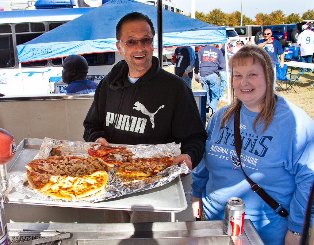 The Pizza is definitely Fan-approved too!