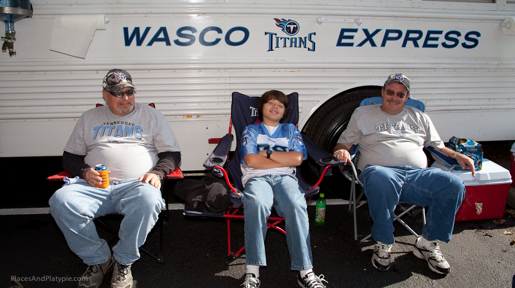 All they are missing are fishing poles!